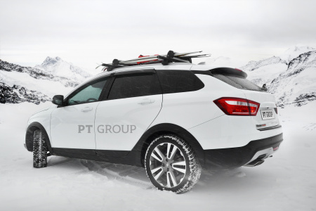 Автомобильное крепление лыжное 56 см с замком (KMP-XX-120201.00) от магазина ФаркопРос